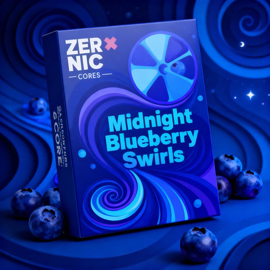 Midnight Blueberry Swirls
